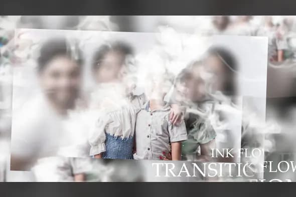 Lightning Smoke Transition Effect for After Effects | Elegant Photo & Video Reveal Template
