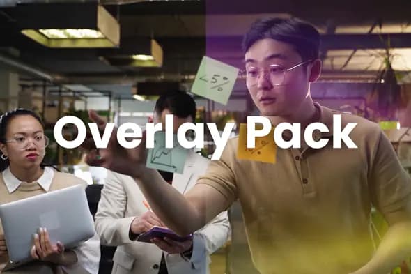 Dynamic colourful Overlay Pack