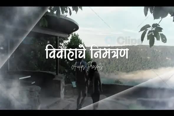 Elegant Wedding Invitation Video Template