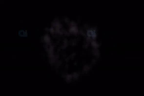 Dark Smoke Puff Effect on Black Background - Atmospheric Motion Graphic