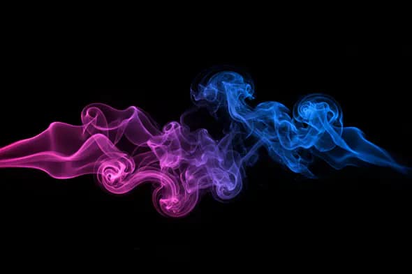 Colorful Abstract Smoke Texture
