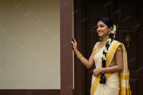 Elegant Kerala Saree Fashion