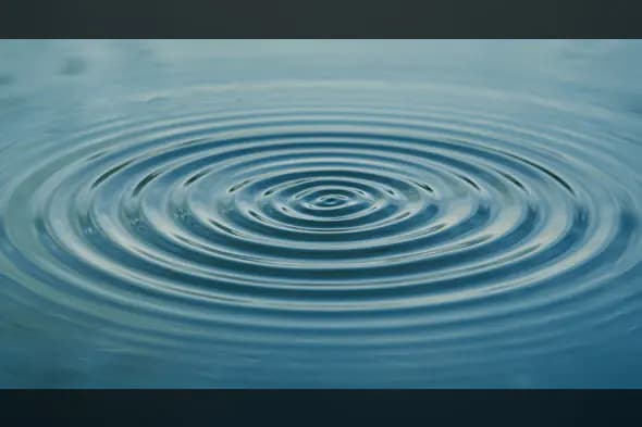 Natural Water Ripple Texture in Soft Blue-Green Tones