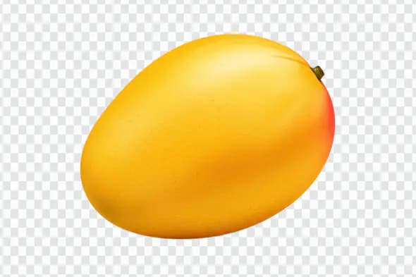 Fresh Alphonso Mango with Golden Yellow Skin