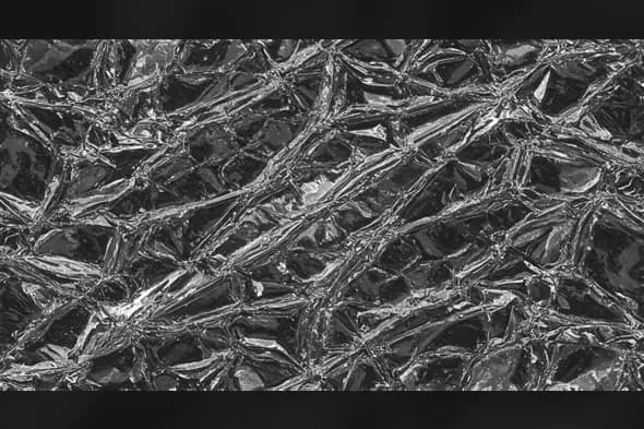 Dark Metallic Crinkled Foil Texture for Luxury and Sci-Fi Designs