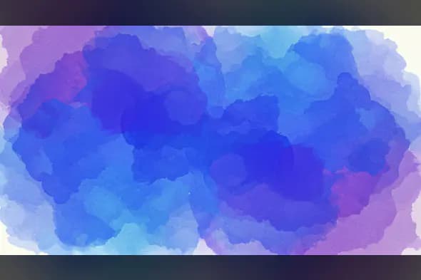 Blue Purple Watercolor Wash Texture Abstract Artistic Background
