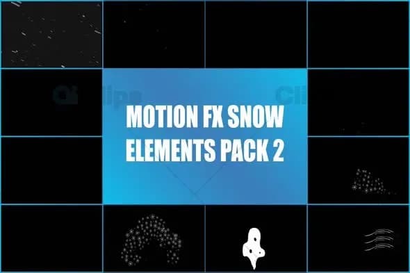 Motion FX Snow Elements Pack 2