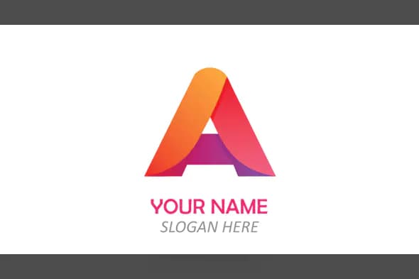 Modern Gradient Letter A Logo for Startups and Creative Agencies