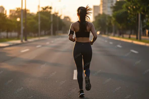 Golden Hour Urban Jog