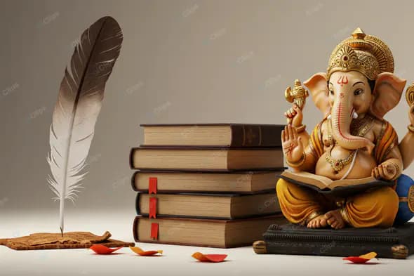Ganesha's Literary Wisdom