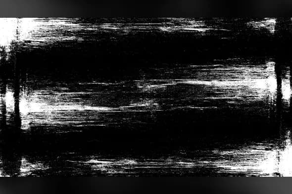 Abstract Grunge Black and White Brush Texture Background