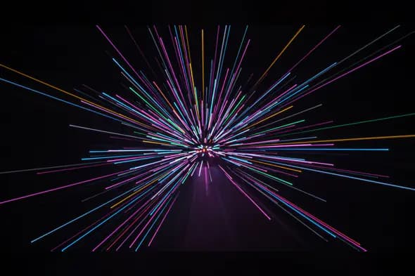 Radiant Neon Burst Texture