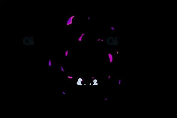Colorful Cartoon Burst Animation Effect