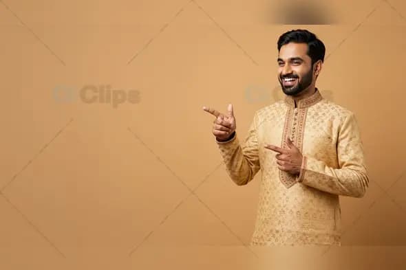 Modern Gentleman in Classic Indian Ensemble