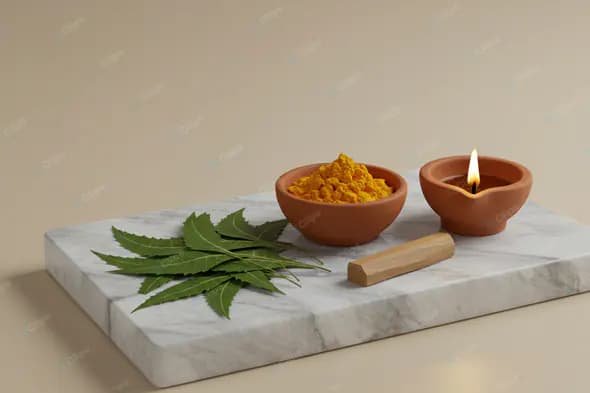 Ayurvedic Neem and Turmeric Ritual Set