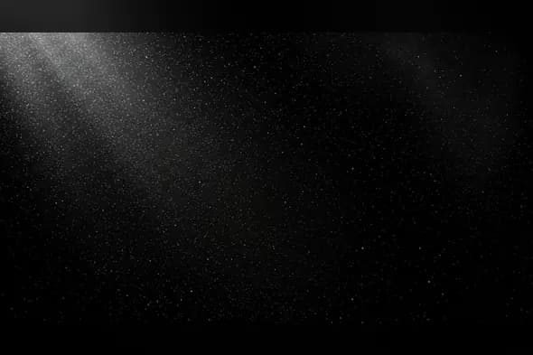 Floating Dust Particles in Ray Light