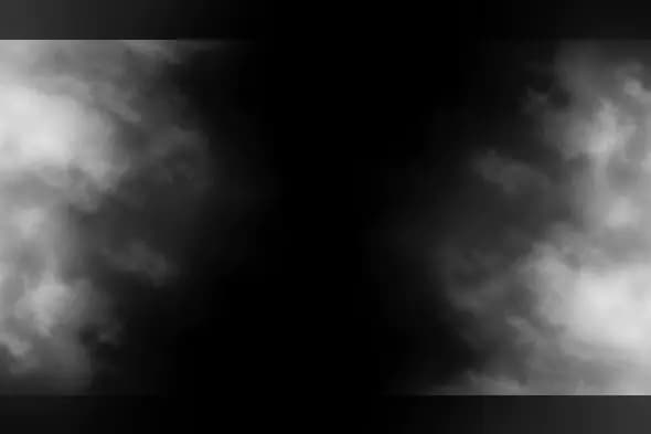 Soft Foggy Smoke Frame with Center Dark Space for Dramatic Overlays