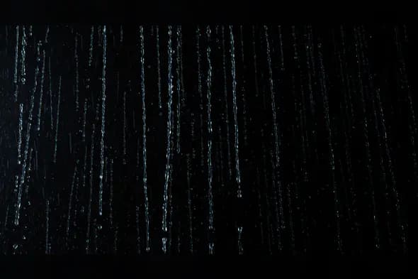 Dark Rain Overlay with Sharp Droplets for Atmospheric Effects