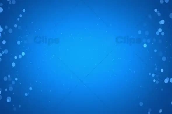 Light Blue Bokeh Particle Background