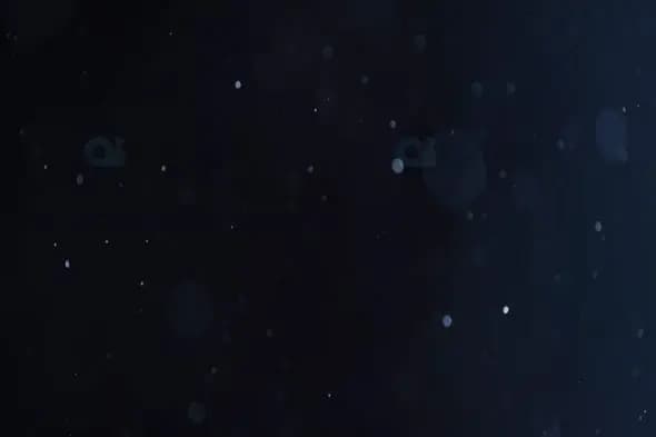 Floating Dust Particles in Dark Atmosphere Animation