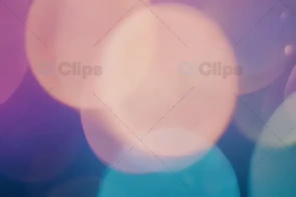 Dreamy Pastel Bokeh Light Effects in Motion