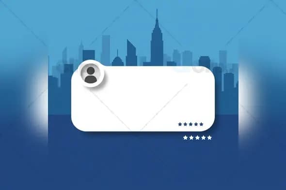NYC Skyline Social Media Review Template