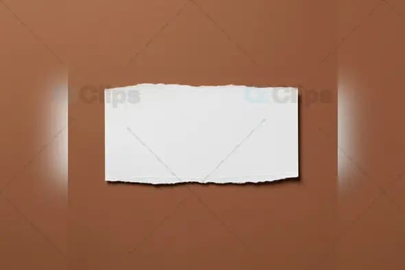 Elegant Instagram Mockup with Torn Paper Effect