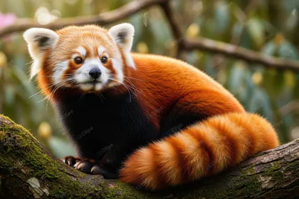 Captivating Red Panda Portrait