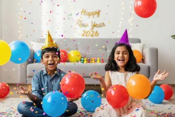 Joyful Children's Festive Celebration