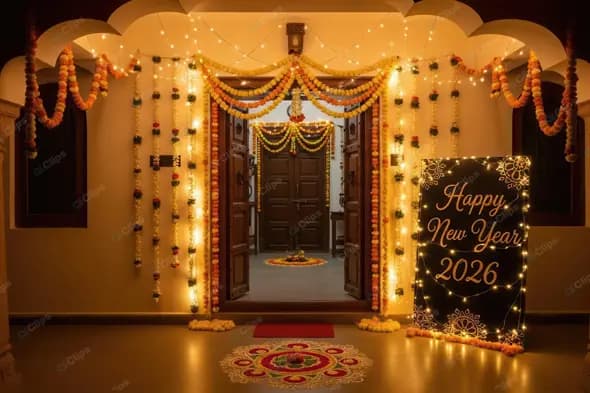 Gleaming Traditional Welcome for 2026