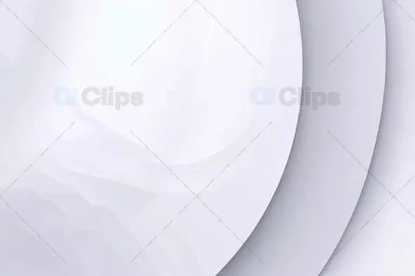 Elegant White Curves Abstract Motion Background