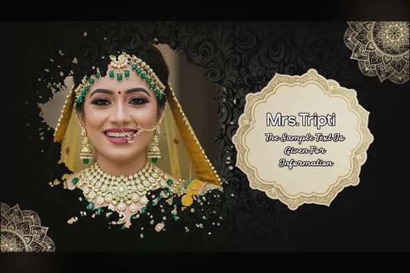 Ornate Frame Portrait Template with Edius 8 Pro
