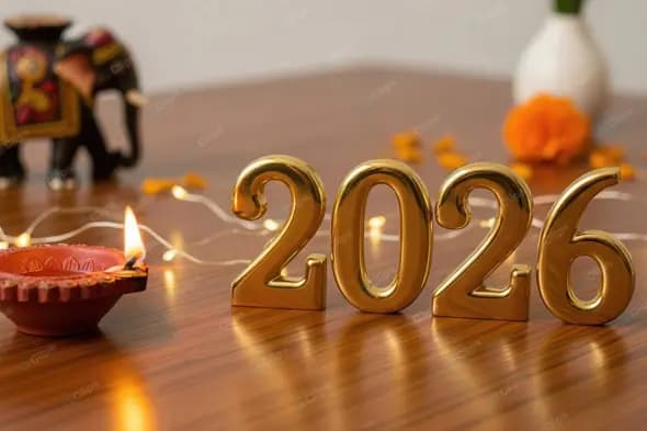 Festive Welcome to the Year 2026