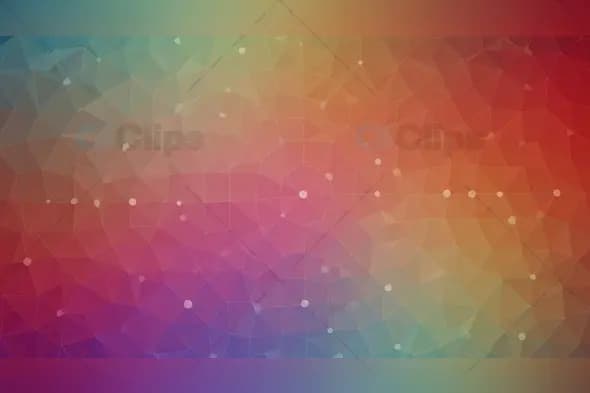 Colorful Low Poly Abstract Background