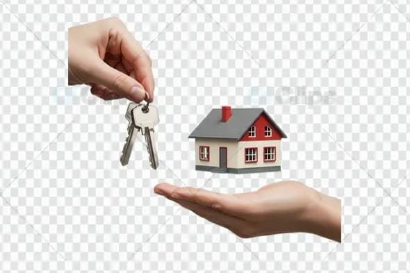 Keys to Your Dream Home PNG  Transparent Background