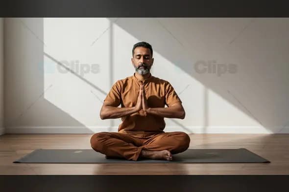 Spiritual Meditation Man A Path to Inner Stillness