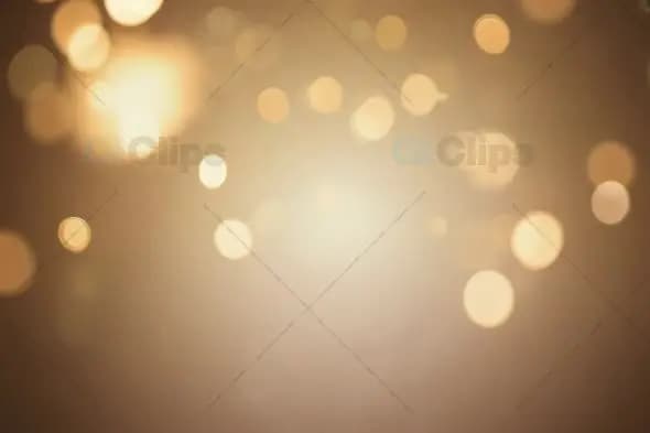 Elegant Golden Bokeh Background with Soft Defocused Lights