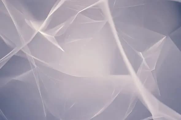 Ethereal White Abstract Light Rays and Geometric Patterns