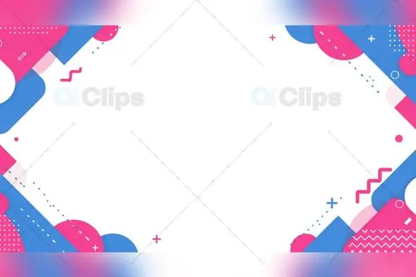 Abstract Geometric Frame Background