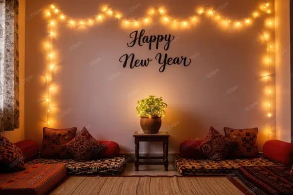 Warm and Festive New Year Greeting