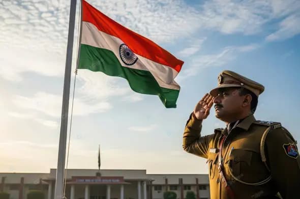 Reverent Salute to the Indian Tricolour