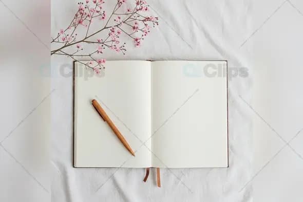 Elegant Instagram Mockup with Floral Accents