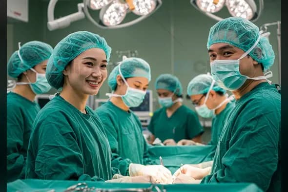 Surgical Team A Dedicated Medical Team in the Operating Room