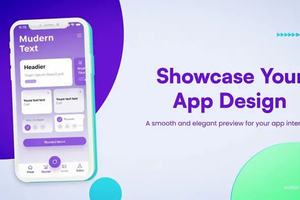 Mobile App Showcase Video Template