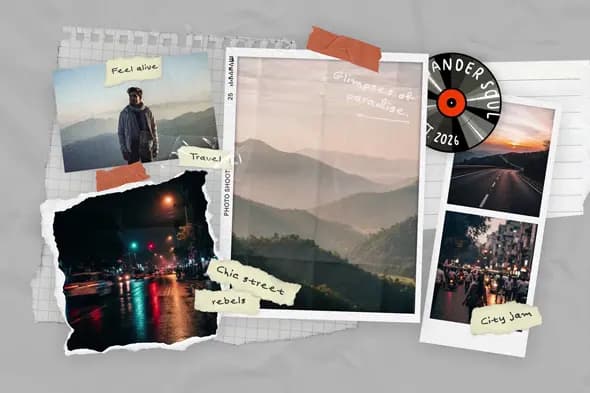 Dynamic Scrapbook Memories Slideshow