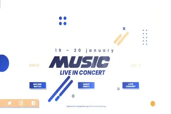 Kinetic Music Concert Promo