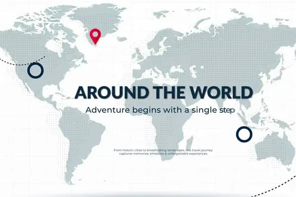 Animated World Travel Map Opener