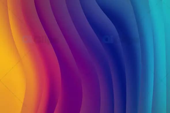 Colorful Gradient Wave Background Animation