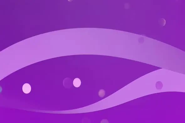 Amethyst Waves and Orbs