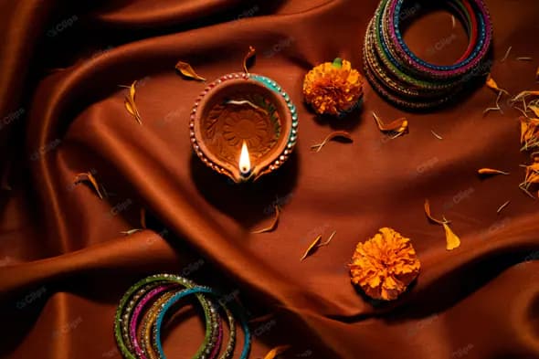 Diwali Celebration Still Life